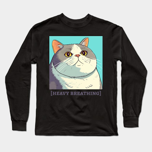 [heavy breathing] Long Sleeve T-Shirt by hunnydoll